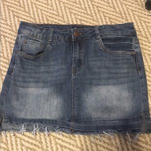 jean skirt